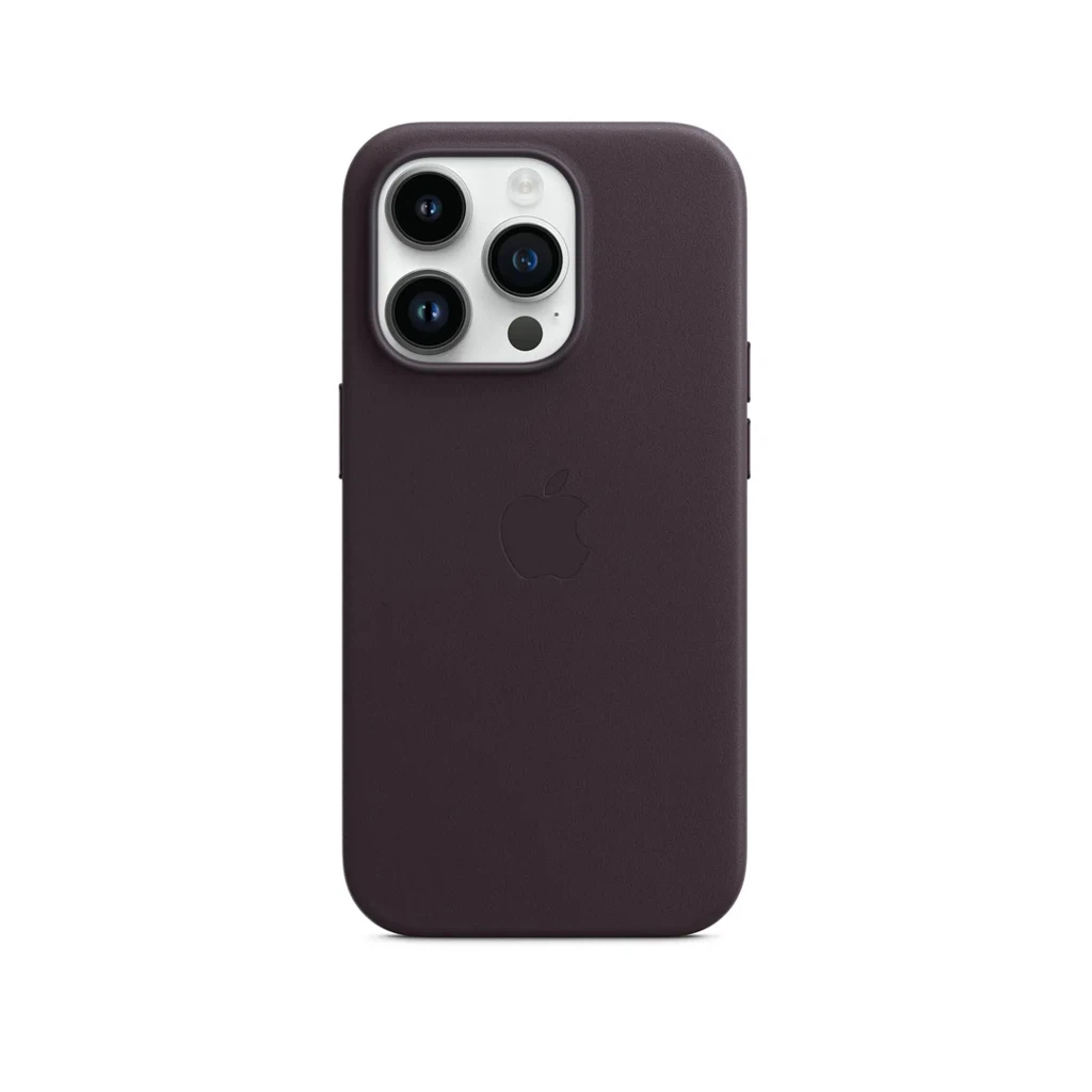 Чехол Leather Case MagSafe для iPhone 15 Pro Max